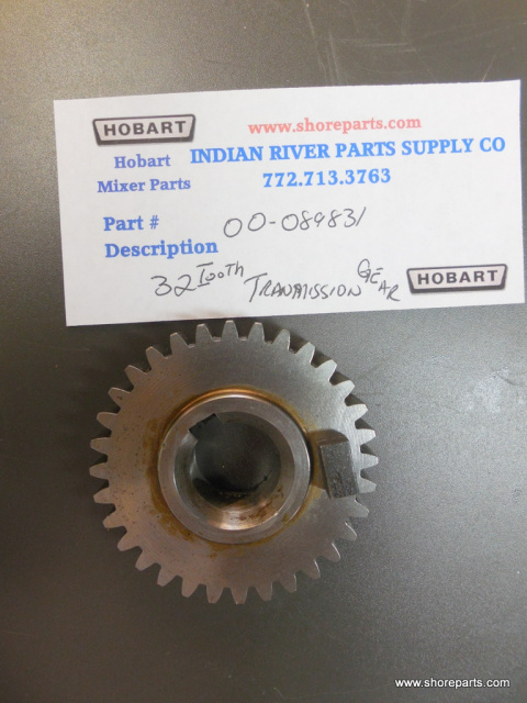 Hobart Mixer D300 00-089831 32 Tooth Transmission Gear Used